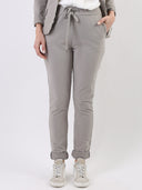 Pantalone in felpina e coulisse