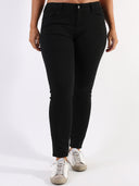 Jeans push-up soft con brillantino