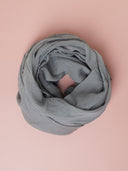 Pashmina basic in seta e cotone