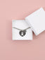 Bracciale elastico con cuore e iniziale