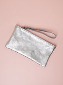 Pochette in vera pelle