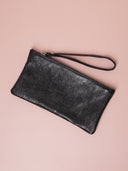 Pochette in vera pelle