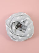 Pashmina in seta e cotone con cuori