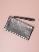 Pochette in vera pelle