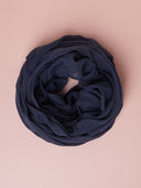 Pashmina basic in seta e cotone