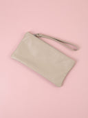 Pochette in vera pelle