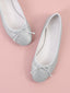 Ballerine glitter con fiocchetto