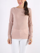 Maglia basic in misto cashmere