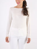 Maglia basic in misto cashmere