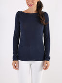 Maglia basic in misto cashmere