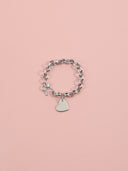 Bracciale a catena con ciondolo cuore