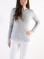 Maglia basic in misto viscosa e seta