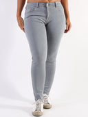 Jeans push-up soft con brillantino