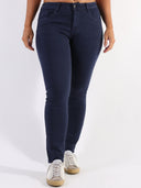 Jeans push-up soft con brillantino