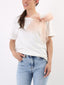 T-shirt Katy con fiocco in tulle e perline