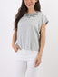 T-shirt Marta con colletto gioiello