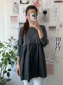 T-shirt taglio impero con manica lunga