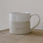 Maxi tazza MAMA in ceramica handmade con manico