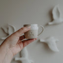 Tazzina da caffè MAMA in ceramica handmade con manico