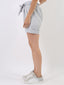Shorts con fiocchetto ed elastico in vita