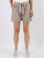 Shorts con fiocchetto ed elastico in vita