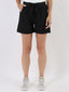 Shorts con fiocchetto ed elastico in vita