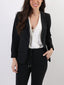 PREORDINE - Blazer e pantalone in felpina nero