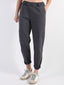 Pantaloni mom fit con elastico in vita