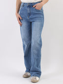 Blue jeans a palazzo