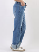 Blue jeans a palazzo