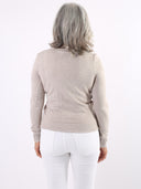 Maglioncino basic con scollo a portafoglio