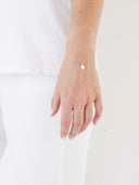 Bracciale in argento 925 con charme cuoricino
