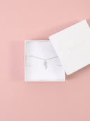 Bracciale con cornetto portafortuna strass