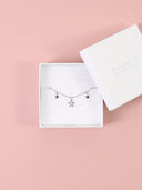 Bracciale con stelle charm e stella strass