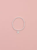 Bracciale elastico Star in argento 925 con stella