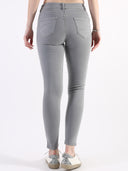 Jeans push-up colorato