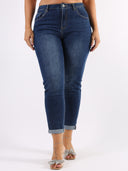 Blue jeans boyfriend sfumato