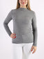 Maglia con scollo lupetto in misto cashmere