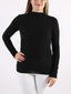 Maglia con scollo lupetto in misto cashmere