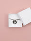 Bracciale elastico con cuore e iniziale