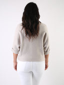 Maglione con maniche a pipistrello a 3/4