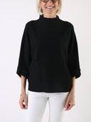 Maglione con maniche a pipistrello a 3/4