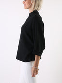 Maglione con maniche a pipistrello a 3/4