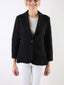 Blazer nero con taschine