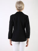 Blazer nero con taschine