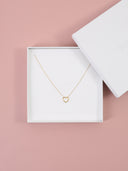 Collana con cuoricino sagoma