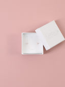 Orecchini punto luce su argento 925 placcato oro rosa