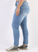 Blue jeans boyfriend graffiato