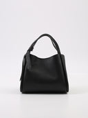 Borsa in pelle Lisa con manici e tracolla