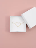 Bracciale maxi cuore sagoma